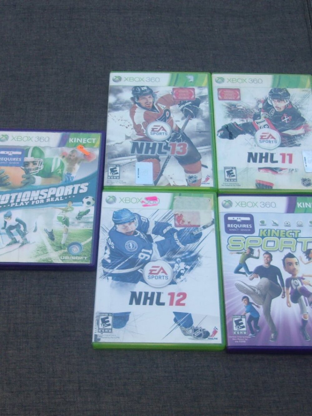 XBOX 360 Hockey / Sports DVD Collection